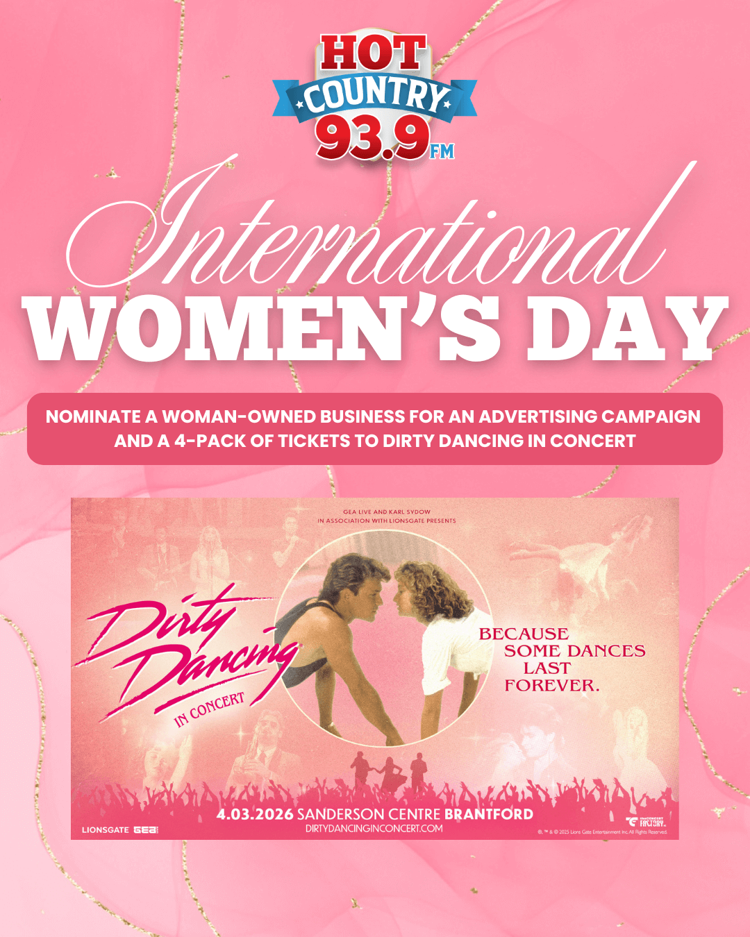International Women's Day promotional graphic
